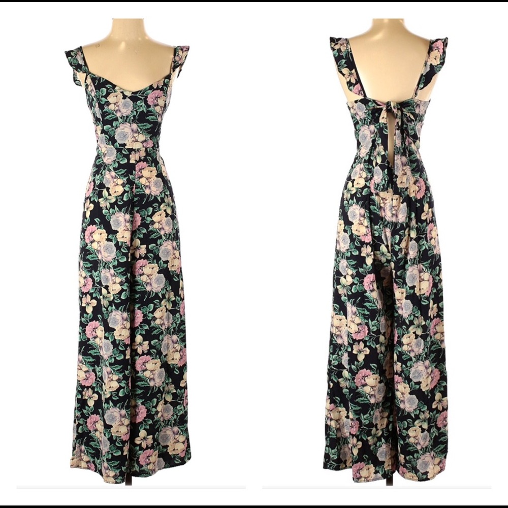 Floral Jumpsuit